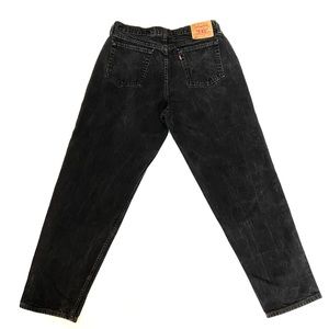 Vintage Black Straight Leg Levi’s 560